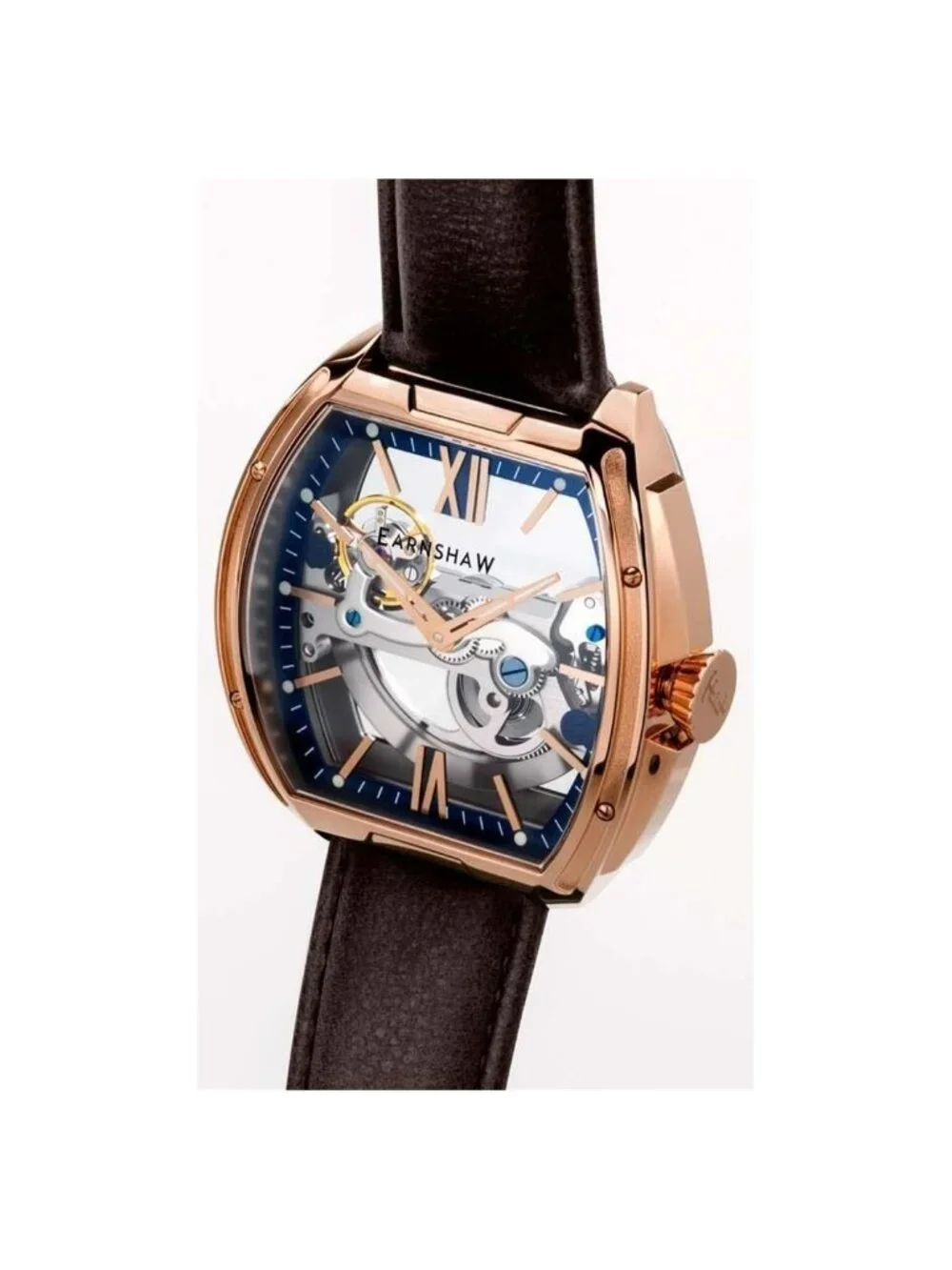 NWT Thomas Earnshaw Knightsbridge Blue Dial Men's Watch